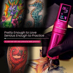 Wireless Professional Tattoo Pen with 7 Stroke | WormholePRO Virgo