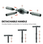 24-in-1 ModularRatchet Screwdriver Setwith Multi-AngleDetachable Handle