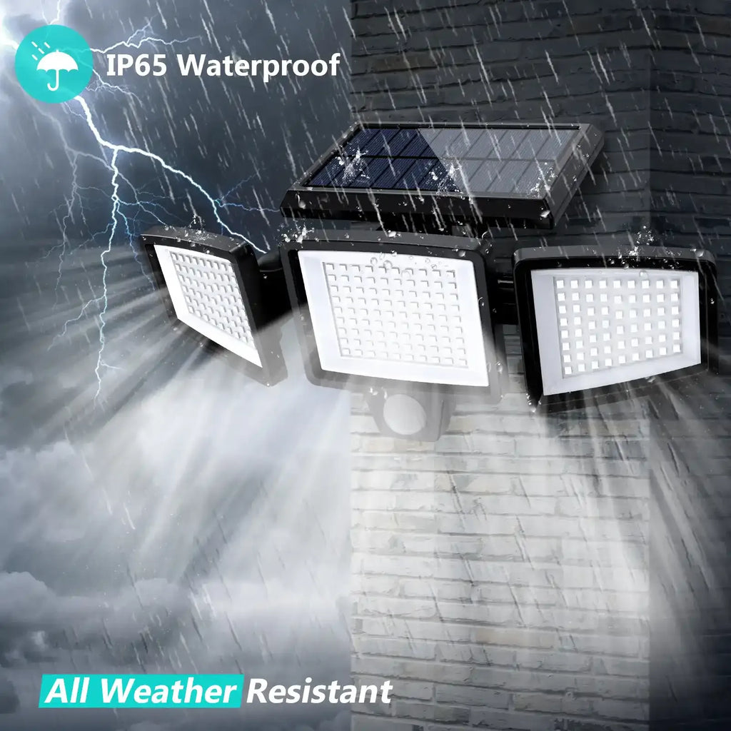 Super Bright Solar Motion Sensor Outdoor Light