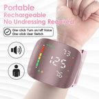 One-Touch Curved Screen Wrist Blood Pressure Monitor
