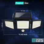 Super Bright Solar Motion Sensor Outdoor Light